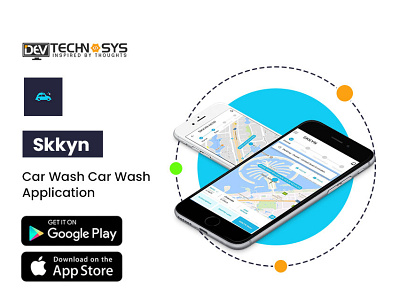 Skkyn - Car Wash Car Wash Application branding design ux web