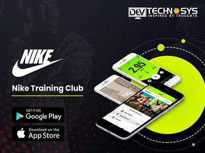 Nike Training Club app branding design ui ux web