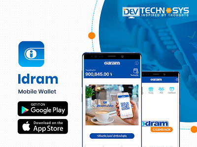 Idram Mobile Wallet branding design ux web