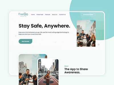 FreeGo : On-demand Travel App devtechnosys graphic design on demand app ui ux webdesign website