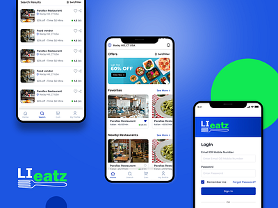 Lieatz: Food Delivery Website