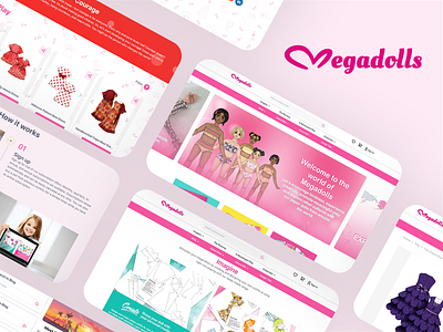 Megadolls : E-commerce Website devtechnosys ecommerce website graphic design ui ux web