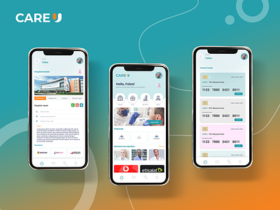 CareU : Healthcare App app branding devtechnosys healthcare app ui ux