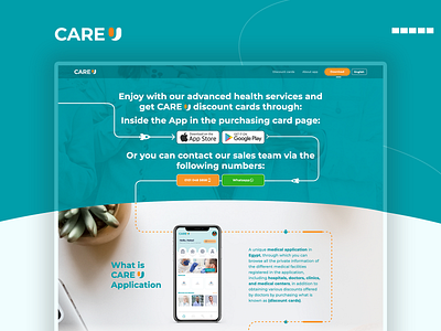 CareU : Healthcare Website branding design devtechnosys graphic design healthcare website development ui ux web