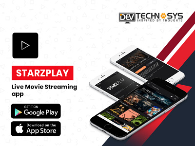 STARZPLAY Live Movie Streaming app app branding design icon illustration ui ux web website