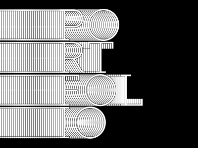Portfolio geometric geometric design letterform portfolio portfolio day portfolioday poster typogaphy typography typography art