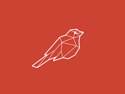 Draft bird draft logo polygon