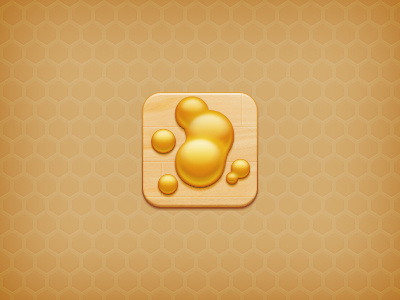Honey Gold gold honey icon ios iphone liquid
