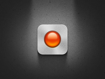 Lumify iOS Icon 114px button icon ios lumify metal record