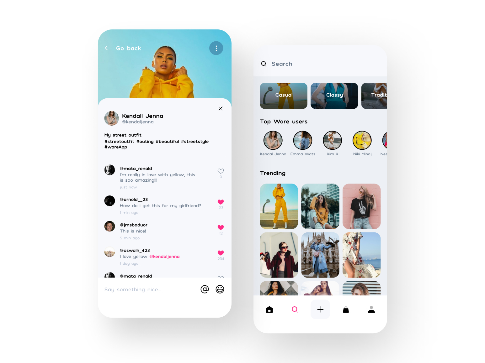 Ware App UI Design by James Baduor on Dribbble