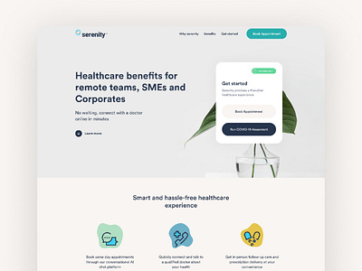 Serenity.Health ghana healthcare healthcare app technology telehealth telemedicine ui