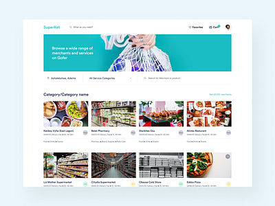 Ecommerce Multivendor Supermarket