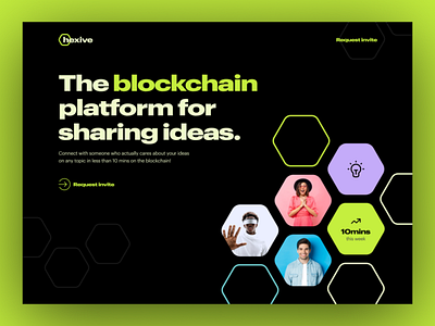 Hexive - The blockchain platform for sharing ideas.