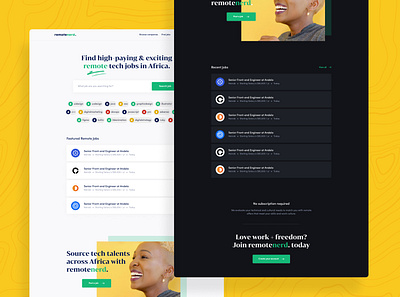 Remote Nerd Jo Portal business directory ghana technology ui