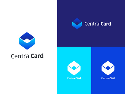 Central Card brand branding central design icon identity isologo logo logotype simple