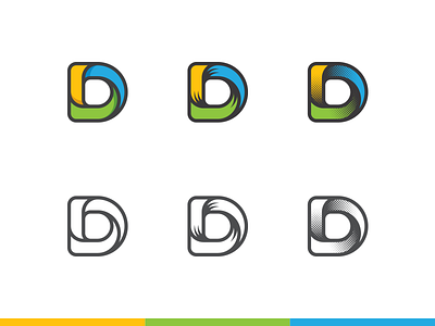 Mark styles - Letter D dan dragomir icon initial letter lettering logo mark styles symbol type