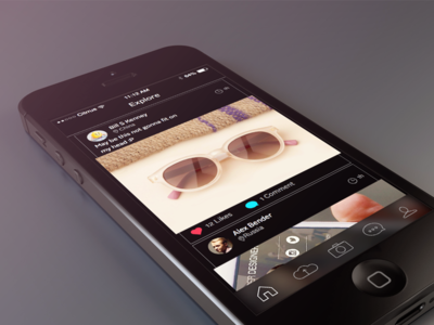 Social App(Made in .Sketch)