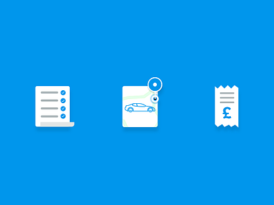 Icons deliver design fees graphics icons process ui ux web