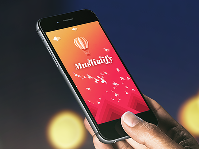 Muslimify - Splash app create interface ios muslim photoedit splash ui ux