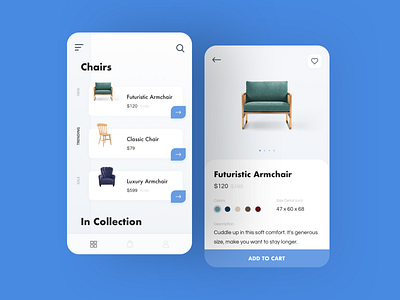 Furniture Mobile App Exploration