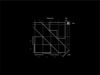 Planning the network branding graphic design grid grid layout grid system internet isp logo mark technology