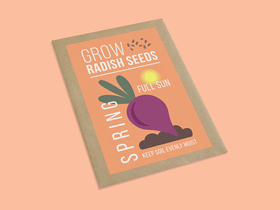 Native Seed Packet branding design food graphic design illustration