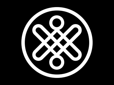 KI logo concept design logo monogram spiritual symmetry