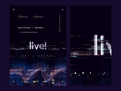 Live! (Exhibition/Concert) poster