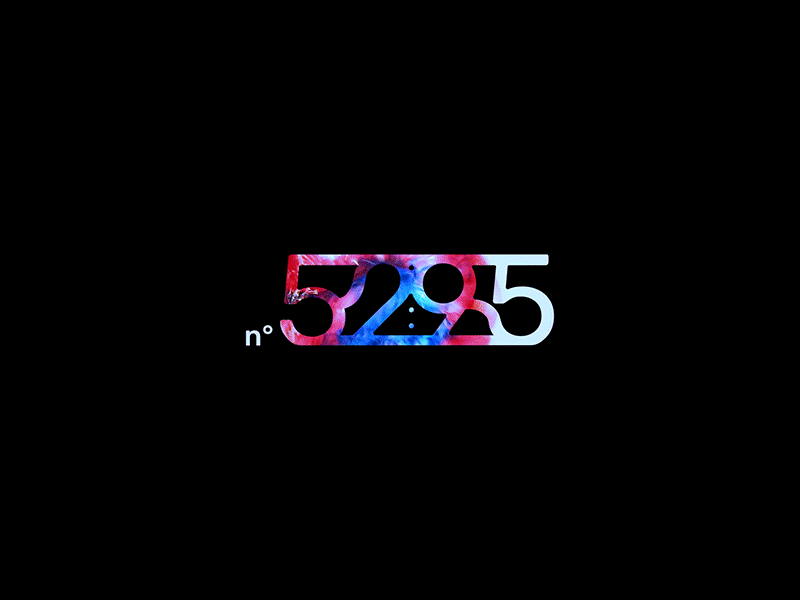 Numéro 52 : 95, logo 52 95 animation art association branding colorful design event free ink ink art logo motion motion design nonprofit numéro organic organic art smoke