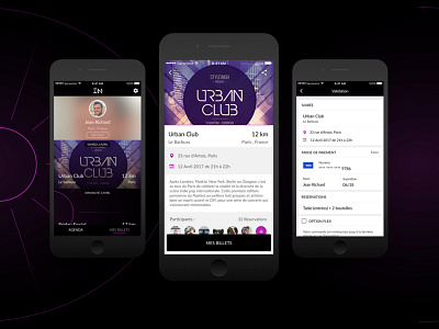 Eyenight app bar clubbing event festival gigg night pay reservation