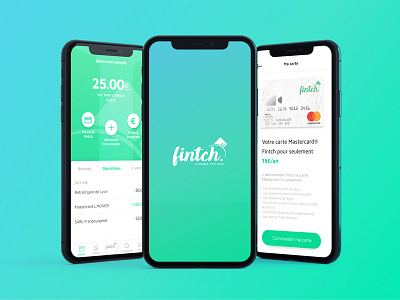 Fintch app banking fintech lending money neo network social ui ux