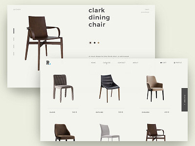 Catalog/Item Card card catalog e commerce furniture futur item online shop store webdesign website
