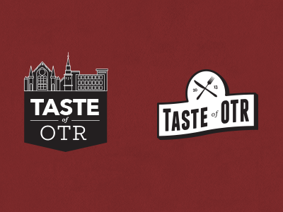 Taste of OTR cincinnati logo otr taste