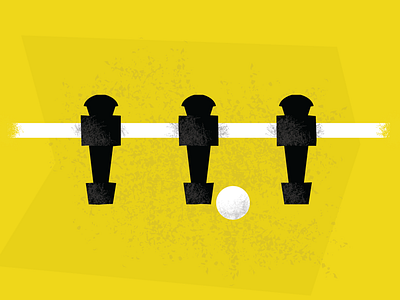 Foosball foosball gaslight illustration