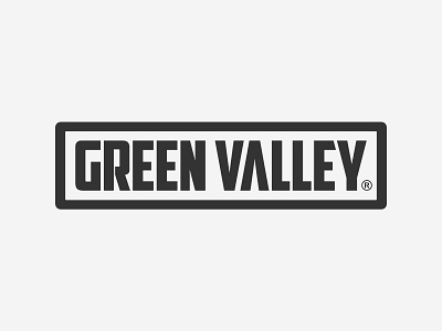 Green Valley ace collection logo typography wordmarks © 2018 myinitialsareace