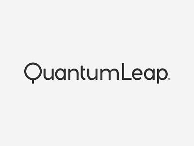 Quantum Leap ace custom logo logos type typography wordmarks © 2018 myinitialsareace