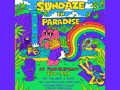 sundaze in paradise poster