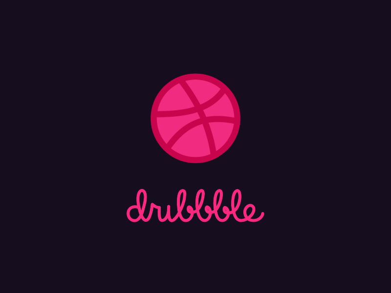 Hello Dribbble animation design illustration logo