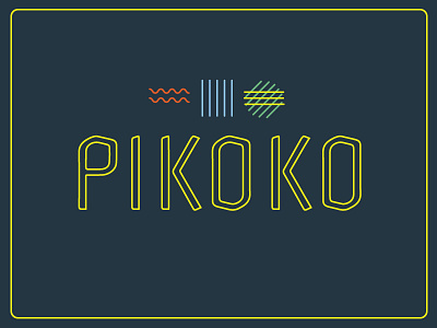 Pikoko branding logo visual identity