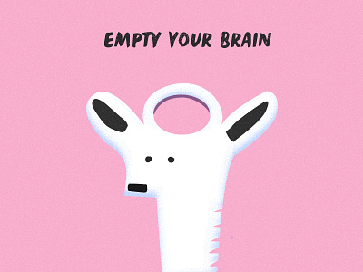 Empty your brain animal brain empty guid kids your