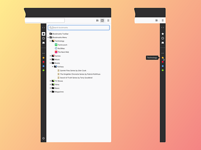 Firefox Sidebar Concept