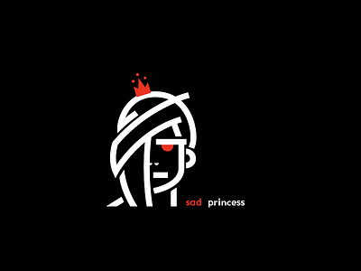princess graphic design line