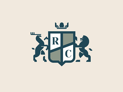 r.c. branding design dribble flat graphic design illustration logo vector workspace