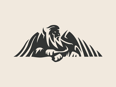 winged lion branding debut design dribble flat graphic design illustration vector