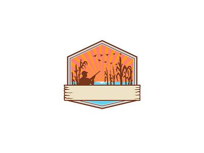 Hunting Badge designs, themes, templates and downloadable graphic elements  on Dribbble