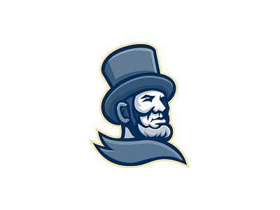 Abraham Lincoln Head Mascot