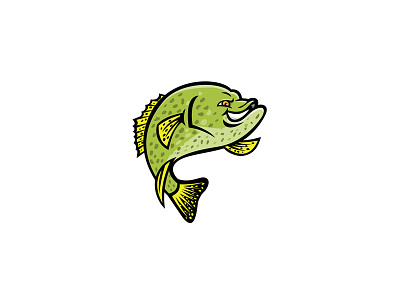 Crappie Fish Mascot