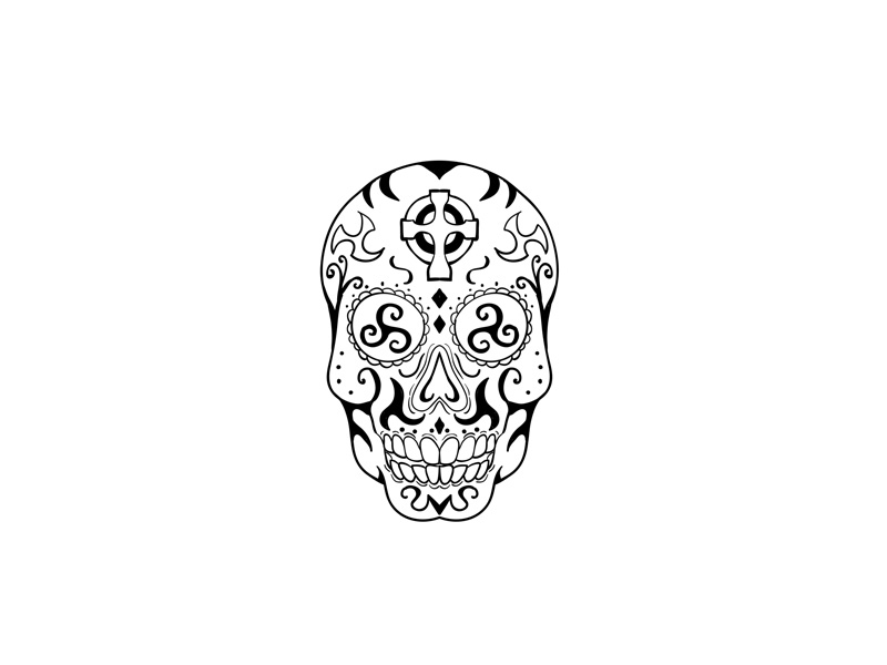 100 Cross Skull Shoulder Tattoo Design For Women female png  jpg  2023