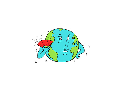 Earth Global Warming Drawing Color danger doodle drawing earth energy environment global global warming heat nature planet warming