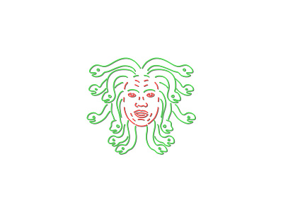 Head of Medusa Neon Sign